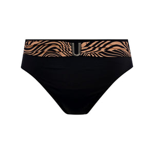 Pemba Island High Waist Bikini Brief - Mocha