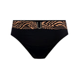 Pemba Island High Waist Bikini Brief - Mocha