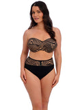 Pemba Island High Waist Bikini Brief - Mocha