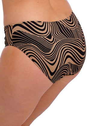 Pemba Island Mid Rise Bikini Brief - Mocha