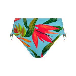 Pichola High Waist Bikini Brief - Aqua