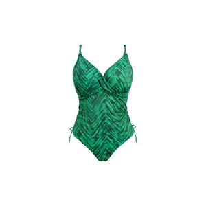Punta Mita Underwire Plunge Swimsuit - Emerald