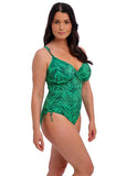 Punta Mita Underwire Plunge Swimsuit - Emerald
