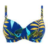 Pichola Underwire Gathered Full Cup Bikini Top