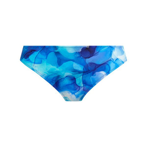 Saunton Sands Mid Rise Bikini Brief - Dazzling Blue
