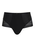Serene High Waist Brief in Noir
