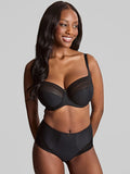 Serene High Waist Brief in Noir