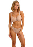 Serenne Thong in Natural Beige