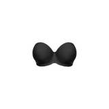 Smooth Underwire Moulded Strapless Bra In Black