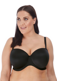 Smooth Underwire Moulded Strapless Bra In Black