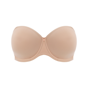 Smooth Underwire Moulded Strapless Bra In Sahara