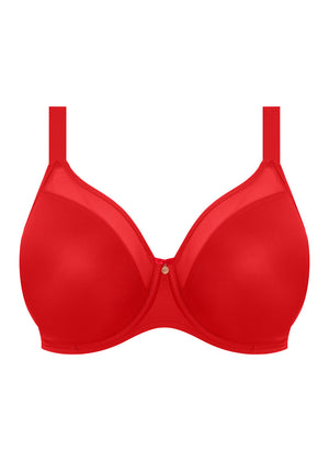 Smooth Moulded Bra - Haute Red