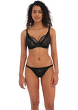 Tailored High Apex Bra in Black