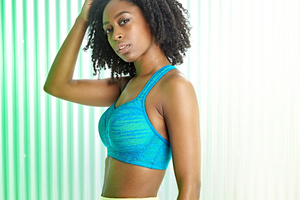Panache Underwire Sports Bra In Teal Lime