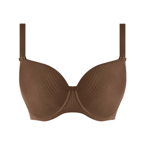 Idol Underwire Moulded Balcony T-Shirt Bra Coffee Roast