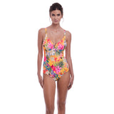 Anguilla Underwire Deep Plunge Suit - Light Control