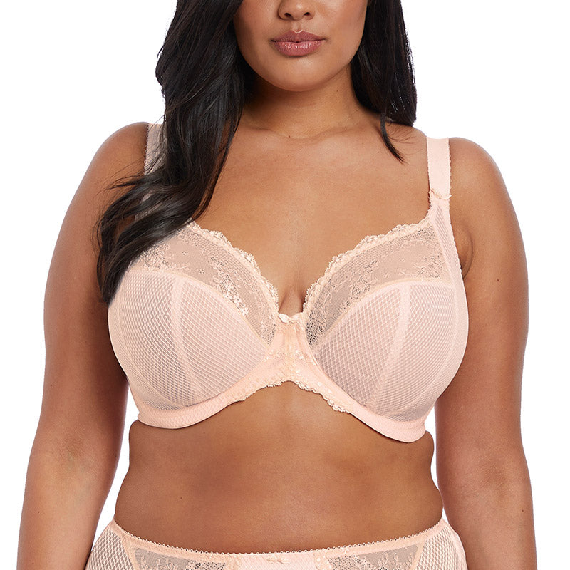 Charley Underwire Plunge Bra with Stretch lace