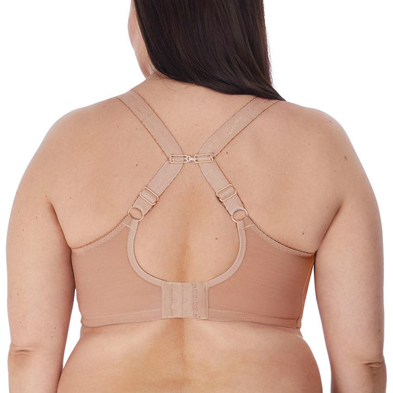 Elomi Women's Plus Size Charley Stretch Lace Underwire Plunge Bra,  Honeysuckle, 40DD 
