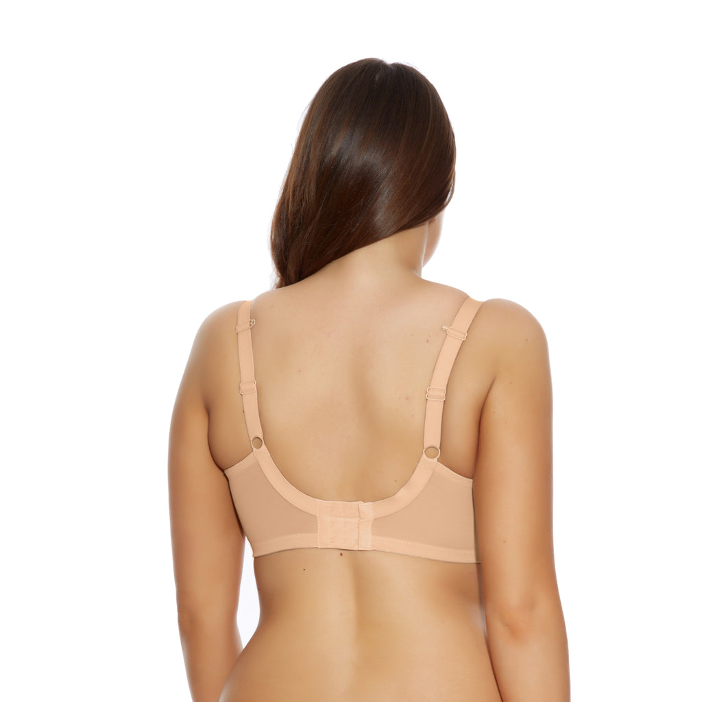 Energise Underwire Sports Bra With J Hook - Nude