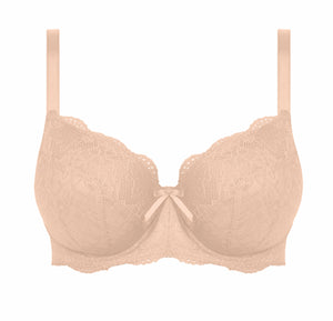 Freya Fancies Underwire Balcony K Cup Bra - Natural Beige