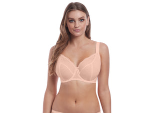 Freya Fancies Underwire Balcony K Cup Bra - Natural Beige