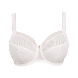 Fusion Underwire Full Cup Side Support Bra - White