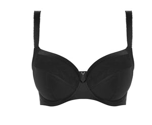Illusion Underwire Side Support Bra In Black