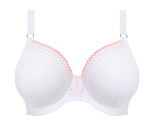 Matilda Underwire Plunge Bra - white