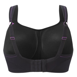 Panache Non Wired Padded Sports Bra in Black