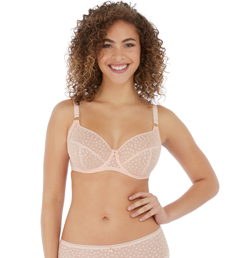 Starlight Underwire Balcony Side Support Bra  GG-K cup - Rosewater