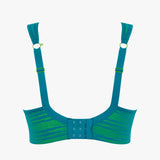 Panache Underwire Sports Bra In Teal Lime