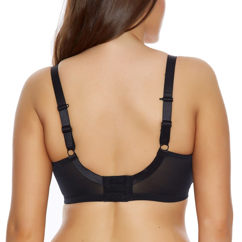 Energise Underwire Sports Bra With J Hook - Black – Liza Clifford