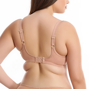 Matilda Underwire Plunge Bra - Cafe au Lait